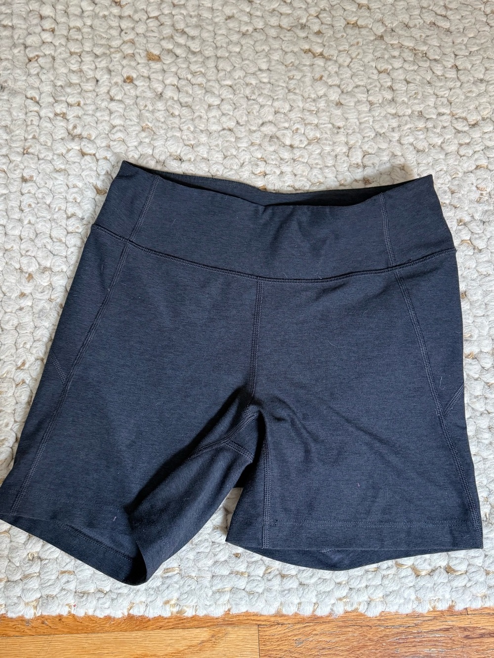Outdoor Voices Warmup Black Bike Shorts